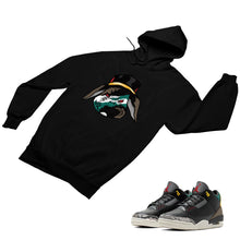 Load image into Gallery viewer, Jordan 3 Animal Matching Custom Designed Hoodies JD 3-11-3 - JD3-11-H-3b
