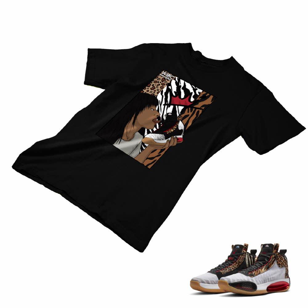 Jordan 34 Zoo Matching Custom Designed T shirt JD 34-4-12 - Jd34-4-12b