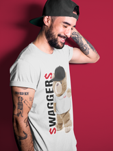 Load image into Gallery viewer, Bear Swaggers T-Shirt - Air Jordan 1 Smoke Grey - air-jordan-1-smoke-grey-og-retro-sneaker-match-tees-bear-swagger-silver-shirt-3
