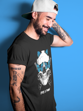 Load image into Gallery viewer, Cute &amp; Punk T-Shirt - Air Jordan 1 Tie-Dye - air-jordan-1-tie-dye-pattern-sneaker-match-t-shirt-cute-and-punk-black-tee-3
