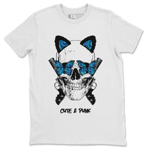 Load image into Gallery viewer, Cute &amp; Punk T-Shirt - Air Jordan 1 Tie-Dye - air-jordan-1-tie-dye-pattern-sneaker-match-t-shirt-cute-and-punk-white-tee-2
