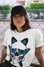 Load image into Gallery viewer, Cute &amp; Punk T-Shirt - Air Jordan 1 Tie-Dye - air-jordan-1-tie-dye-pattern-sneaker-match-t-shirt-cute-and-punk-white-tee-4
