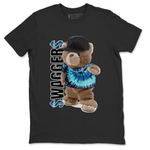 Load image into Gallery viewer, Bear Swaggers T-Shirt - Air Jordan 1 Tie-Dye - air-jordan-1-tie-dye-sneaker-match-tees-bear-swaggers-black-shirts-2

