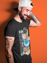 Load image into Gallery viewer, Bear Swaggers T-Shirt - Air Jordan 1 Tie-Dye - air-jordan-1-tie-dye-sneaker-match-tees-bear-swaggers-black-shirts-3
