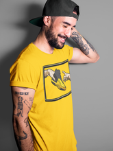 Load image into Gallery viewer, Adam&#39;s Creation T-Shirt - Air Jordan 12 University Gold - air-jordan-12-university-gold-sneaker-match-tees-adams-creation-gold-shirt-3
