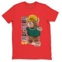 Load image into Gallery viewer, Bear Swaggers T-Shirt - Air Jordan 3 Animal Instinct 2.0 - air-jordan-3-animal-instinct-2-0-matching-t-shirt-bear-swaggers-red-tee-2
