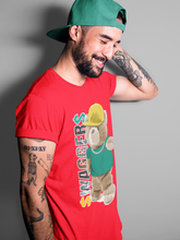 Load image into Gallery viewer, Bear Swaggers T-Shirt - Air Jordan 3 Animal Instinct 2.0 - air-jordan-3-animal-instinct-2-0-matching-t-shirt-bear-swaggers-red-tee-3
