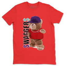 Load image into Gallery viewer, Bear Swaggers T-Shirt - Air Jordan 5 Top 3 - air-jordan-5-top-3-match-t-shirt-bear-swaggers-red-tee-2
