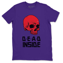 Load image into Gallery viewer, Dead Inside T-Shirt - Air Jordan 5 Top 3 - air-jordan-5-top-3-new-release-matching-tee-dead-inside-purple-t-shirt-2
