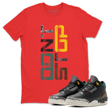 Load image into Gallery viewer, Don't Stop T-Shirt - Air Jordan 3 Animal Instinct 2.0 - air-jordan-retro-3-animal-instinct-sneaker-matching-t-shirt-dont-stop-red-tee
