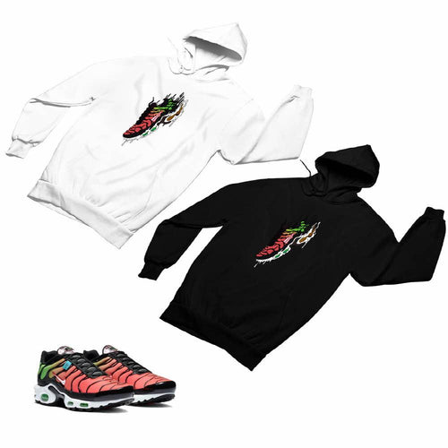 Air Max Plus Worldwide Matching Custom Designed Hoodies AMP 1-9-18 - amp1-9-H-18