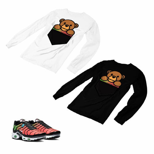 Air Max Plus Worldwide Matching Custom Designed Long Sleeve T shirt AMP 1-9-13 - amp1-9-L-13