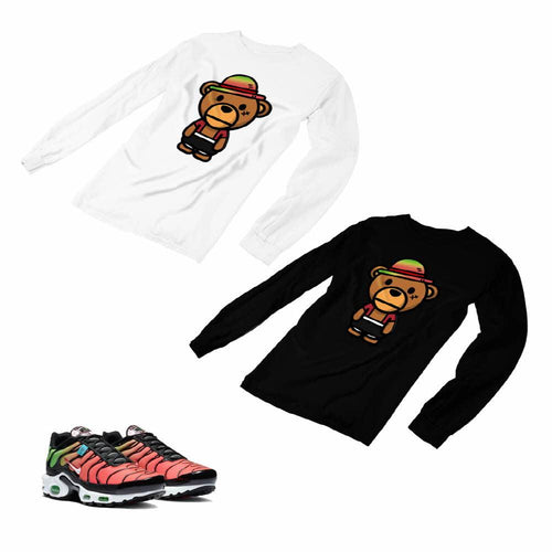 Air Max Plus Worldwide Matching Custom Designed Long Sleeve T shirt AMP 1-9-15 - amp1-9-L-15