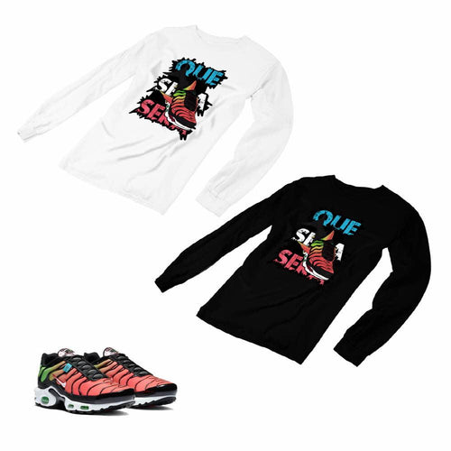 Air Max Plus Worldwide Matching Custom Designed Long Sleeve T shirt AMP 1-9-19 - amp1-9-L-19