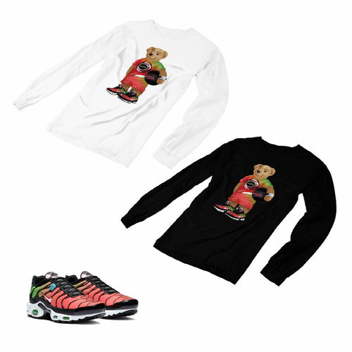 Air Max Plus Worldwide Matching Custom Designed Long Sleeve T shirt AMP 1-9-3 - amp1-9-L-3