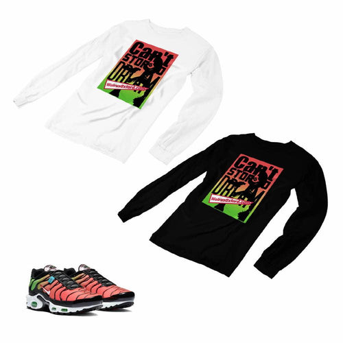 Air Max Plus Worldwide Matching Custom Designed Long Sleeve T shirt AMP 1-9-7 - amp1-9-L-7