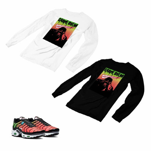 Air Max Plus Worldwide Matching Custom Designed Long Sleeve T shirt AMP 1-9-8 - amp1-9-L-8