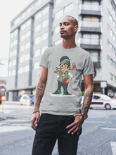 Load image into Gallery viewer, Boston Lumberjack Heather Grey T-Shirt - Air Jordan 1 Pine Green - boston_lumberjack-heather_grey-t-shirt-air_jordan_1-aj1_pine_green-shoe-match-tee-sneaker-release-tees-3
