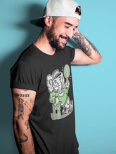 Load image into Gallery viewer, AJ3 Elephant Black T-Shirt - Air Jordan 3 Chlorophyll - chlorophyll-air-jordan-3-sneaker-release-tees-aj-3-elephant-tee-black-3
