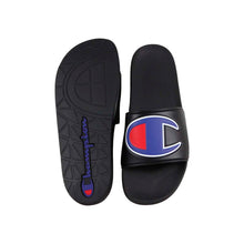 Load image into Gallery viewer, Champion Ipo CM100073M Mens Black Synthetic Slides Sandals Shoes - cm100073m-ipo-black-black_2_1920x_ffabf84b-3b4d-4ebb-a8a7-deead0bafddc
