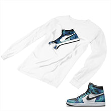Load image into Gallery viewer, Jordan 1 Tie-Dye Matching Custom Designed Long Sleeve T shirt JD 1-69-11 - jd1-69-L-11a
