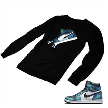 Load image into Gallery viewer, Jordan 1 Tie-Dye Matching Custom Designed Long Sleeve T shirt JD 1-69-11 - jd1-69-L-11b
