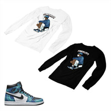 Load image into Gallery viewer, Jordan 1 Tie-Dye Matching Custom Designed Long Sleeve T shirt JD 1-69-14 - jd1-69-L-14
