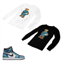 Load image into Gallery viewer, Jordan 1 Tie-Dye Matching Custom Designed Long Sleeve T shirt JD 1-69-17 - jd1-69-L-17
