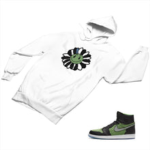 Load image into Gallery viewer, Jordan 1 Black Green Matching Custom Designed Hoodies JD 1-70-9 - jd1-70-H-9a
