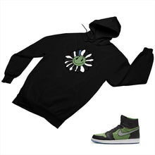 Load image into Gallery viewer, Jordan 1 Black Green Matching Custom Designed Hoodies JD 1-70-9 - jd1-70-H-9b
