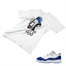 Load image into Gallery viewer, Jordan 11 Concord Matching Custom Designed T shirt JD 11-5-6-10 - jd11-5-6-10a
