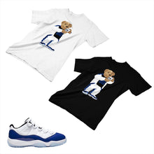 Load image into Gallery viewer, Jordan 11 Concord Matching Custom Designed T shirt JD 11-5-6-15 - jd11-5-6-15
