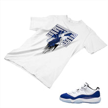 Load image into Gallery viewer, Jordan 11 Concord Matching Custom Designed T shirt JD 11-5-6-24 - jd11-5-6-24a
