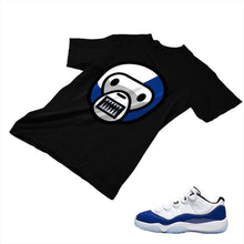 Load image into Gallery viewer, Jordan 11 Concord Matching Custom Designed T shirt JD 11-5-6-2 - jd11-5-6-2b
