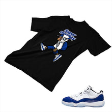 Load image into Gallery viewer, Jordan 11 Concord Matching Custom Designed T shirt JD 11-5-6-7 - jd11-5-6-7b
