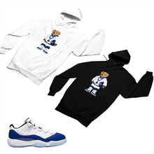Load image into Gallery viewer, Jordan 11 Concord Matching Custom Designed Hoodies JD 11-5-6-14 - jd11-5-6-H-14

