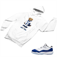 Load image into Gallery viewer, Jordan 11 Concord Matching Custom Designed Hoodies JD 11-5-6-14 - jd11-5-6-H-14a
