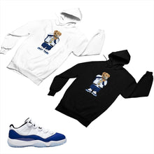 Load image into Gallery viewer, Jordan 11 Concord Matching Custom Designed Hoodies JD 11-5-6-16 - jd11-5-6-H-16
