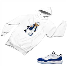 Load image into Gallery viewer, Jordan 11 Concord Matching Custom Designed Hoodies JD 11-5-6-17 - jd11-5-6-H-17a
