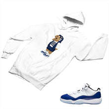 Load image into Gallery viewer, Jordan 11 Concord Matching Custom Designed Hoodies JD 11-5-6-20 - jd11-5-6-H-20a
