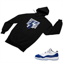 Load image into Gallery viewer, Jordan 11 Concord Matching Custom Designed Hoodies JD 11-5-6-24 - jd11-5-6-H-24b
