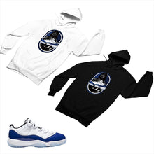 Load image into Gallery viewer, Jordan 11 Concord Matching Custom Designed Hoodies JD 11-5-6-25 - jd11-5-6-H-25
