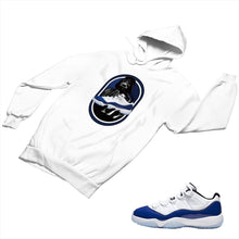 Load image into Gallery viewer, Jordan 11 Concord Matching Custom Designed Hoodies JD 11-5-6-25 - jd11-5-6-H-25a
