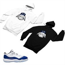 Load image into Gallery viewer, Jordan 11 Concord Matching Custom Designed Hoodies JD 11-5-6-3 - jd11-5-6-H-3
