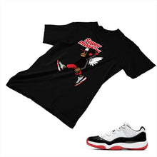 Load image into Gallery viewer, Jordan 11 White Bred Matching Custom Designed T shirt JD 11-5-7-12 - jd11-5-7-12b
