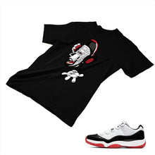 Load image into Gallery viewer, Jordan 11 White Bred Matching Custom Designed T shirt JD 11-5-7-14 - jd11-5-7-14b
