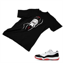 Load image into Gallery viewer, Jordan 11 White Bred Matching Custom Designed T shirt JD 11-5-7-16 - jd11-5-7-16b
