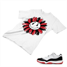 Load image into Gallery viewer, Jordan 11 White Bred Matching Custom Designed T shirt JD 11-5-7-1 - jd11-5-7-1a
