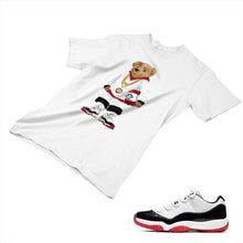 Load image into Gallery viewer, Jordan 11 White Bred Matching Custom Designed T shirt JD 11-5-7-22 - jd11-5-7-22a
