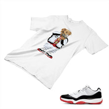Load image into Gallery viewer, Jordan 11 White Bred Matching Custom Designed T shirt JD 11-5-7-24 - jd11-5-7-24a
